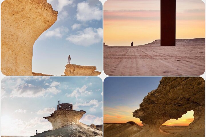 Qatar West Coast tour to Richard Serra Sculpture and Mushroom Rock Formation photo 1