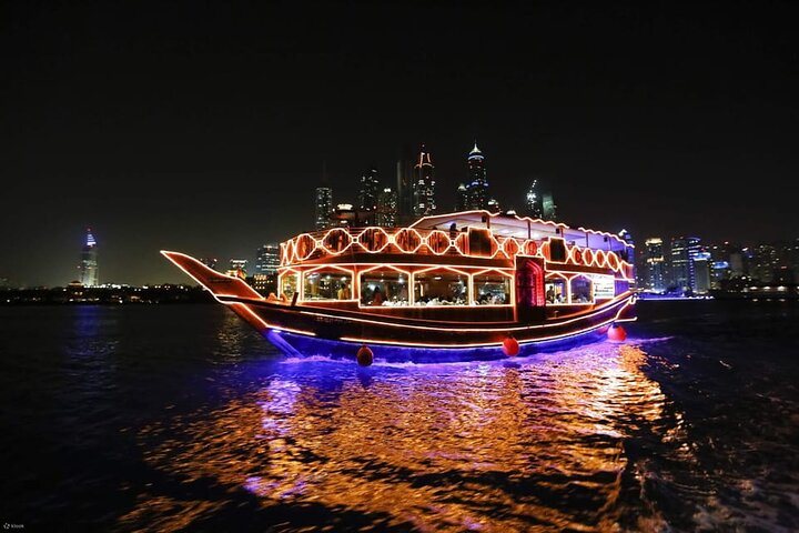 Moonlight on Marina Traditional Dhow Cruise With Optional Dinner photo 1