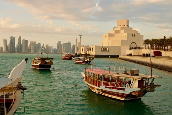 Explore Doha: City Tour & Dhow Boat Cruise Adventure photo 1