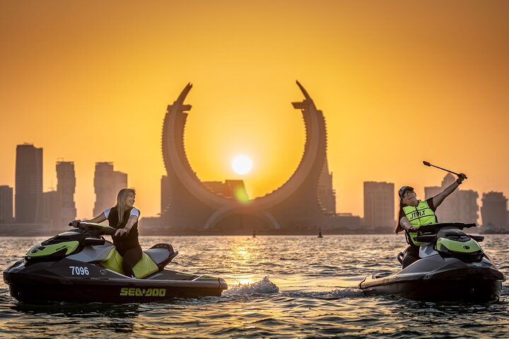 Doha Jet Ski Adventure: Speed, Splash, and Skyline Views photo 1